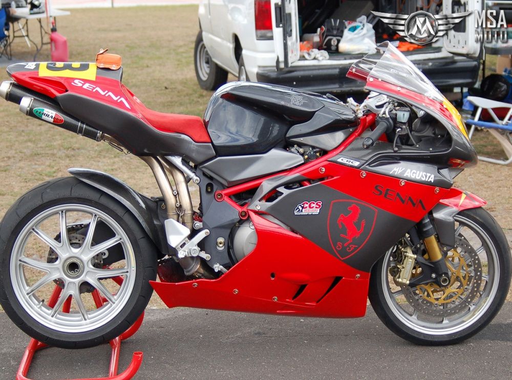 Мотоцикл MV Agusta f4 черный